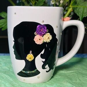 Ceramic Coffee Tea Bling vinyl design mug New